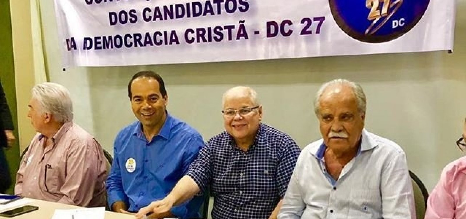 João Santana, do MDB, compõe com PSDC e completa chapa