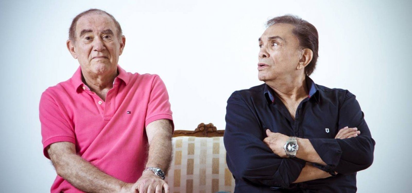 'Nunca brigamos. É conversa fiada isso aí', afirma Dedé Santana sobre Renato Aragão