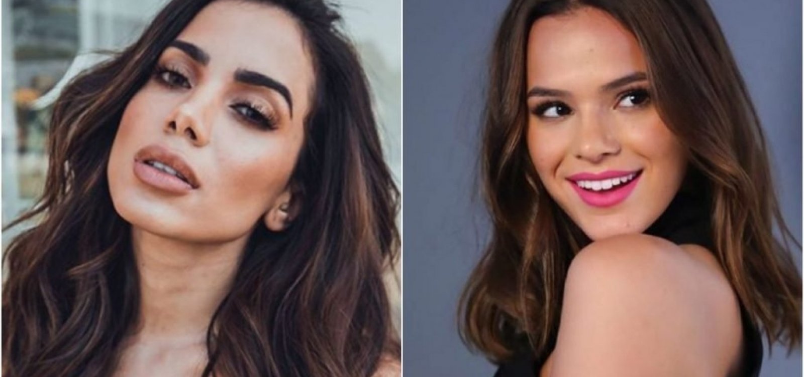 Bruna Marquezine curte post esculhambando Anitta e intriga fãs: 'Achei que fossem amigas'