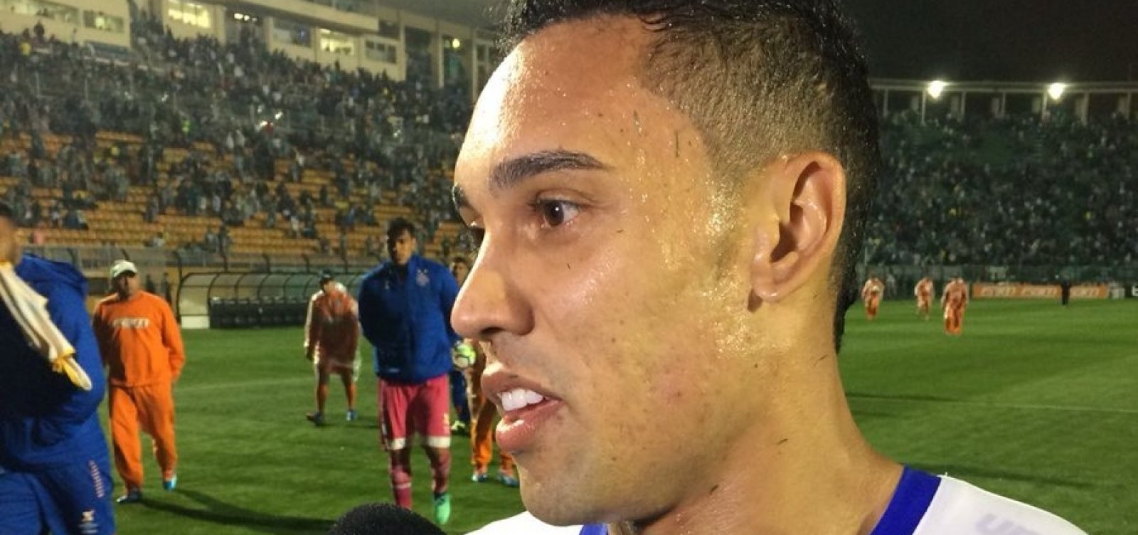 Edigar Junio exalta time do Bahia mesmo na derrota: 'Equipe guerreira'