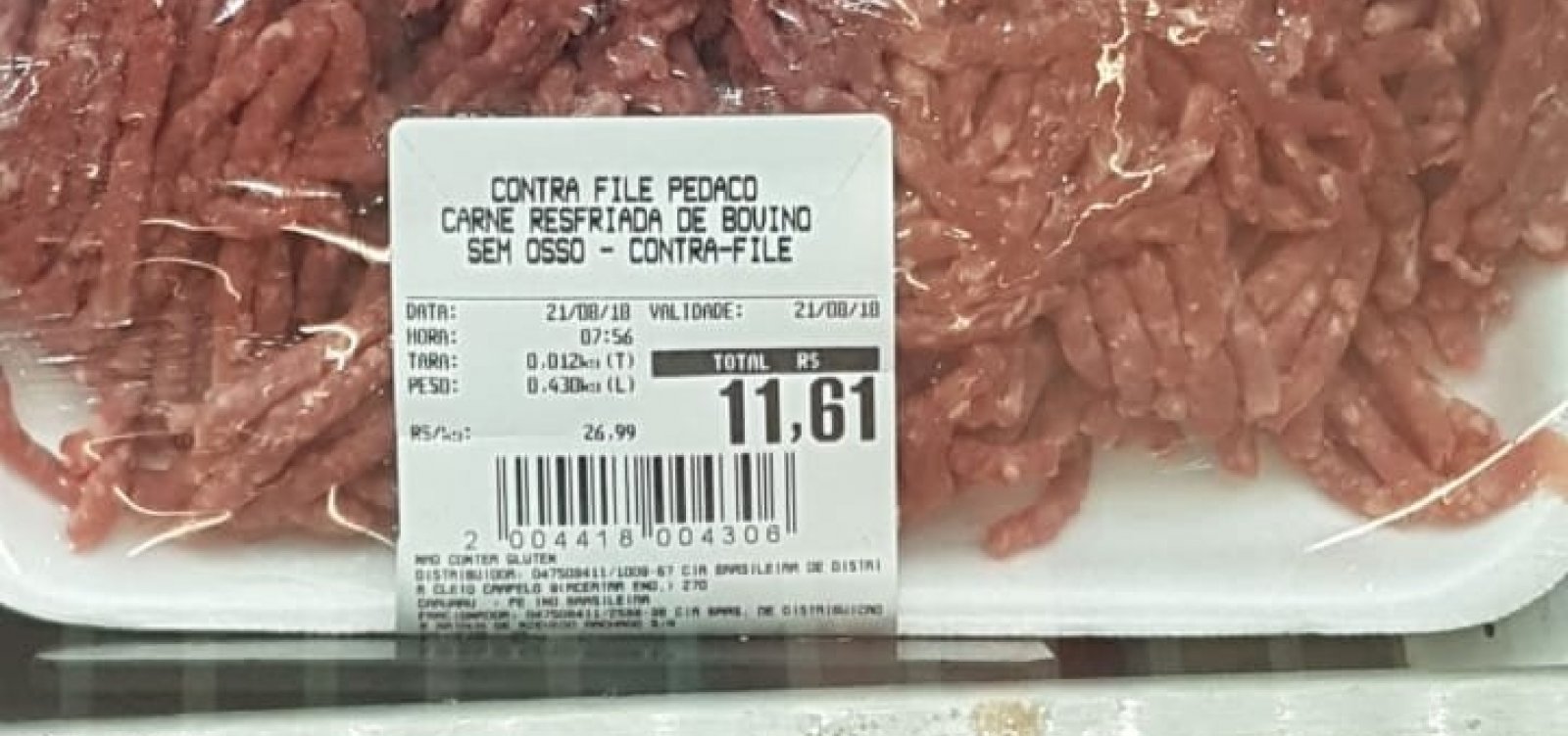 Você Repórter: mercado de Salvador vende carne embalada 'no futuro'