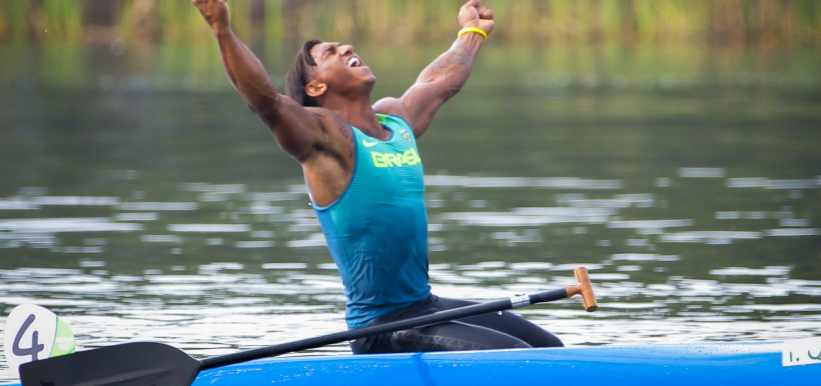 Isaquias Queiroz conquista tricampeonato mundial de canoagem em Portugal