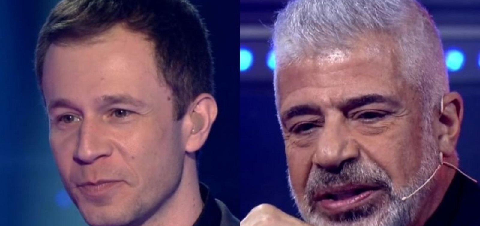 Lulu Santos dá 'queimada' ao vivo em Tiago Leifert e viraliza nas redes sociais