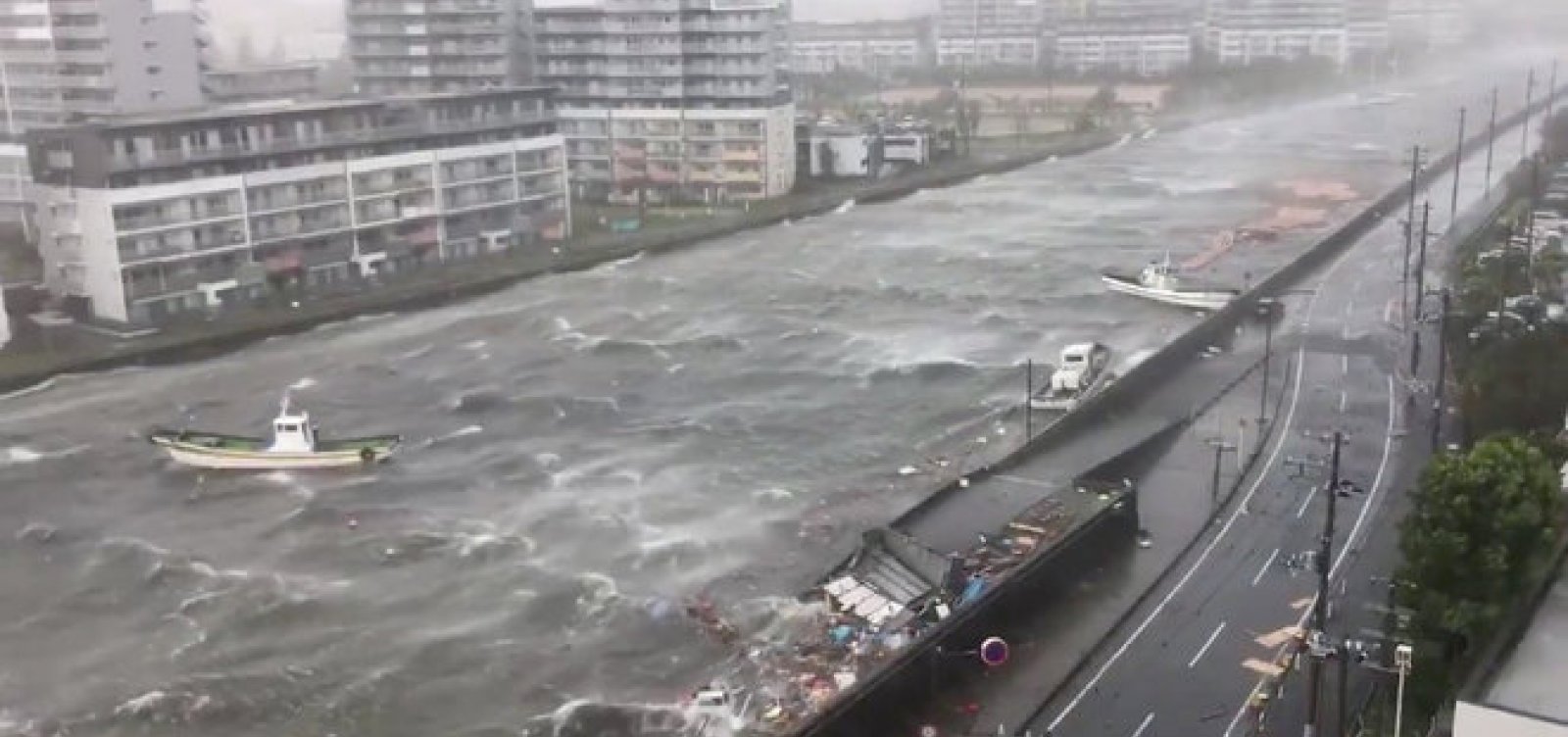 Japão inicia recuperação após passagem do tufão Jebi