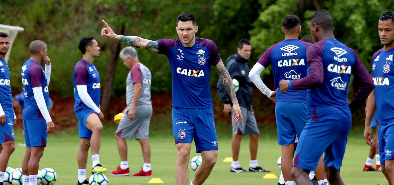 Bahia encerra preparação para enfrentar o São Paulo no Morumbi