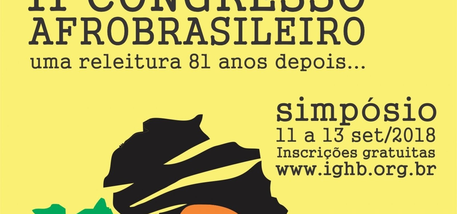 Simpósio sobre 2º Congresso Afrobrasileiro será transmitido ao vivo no Facebook