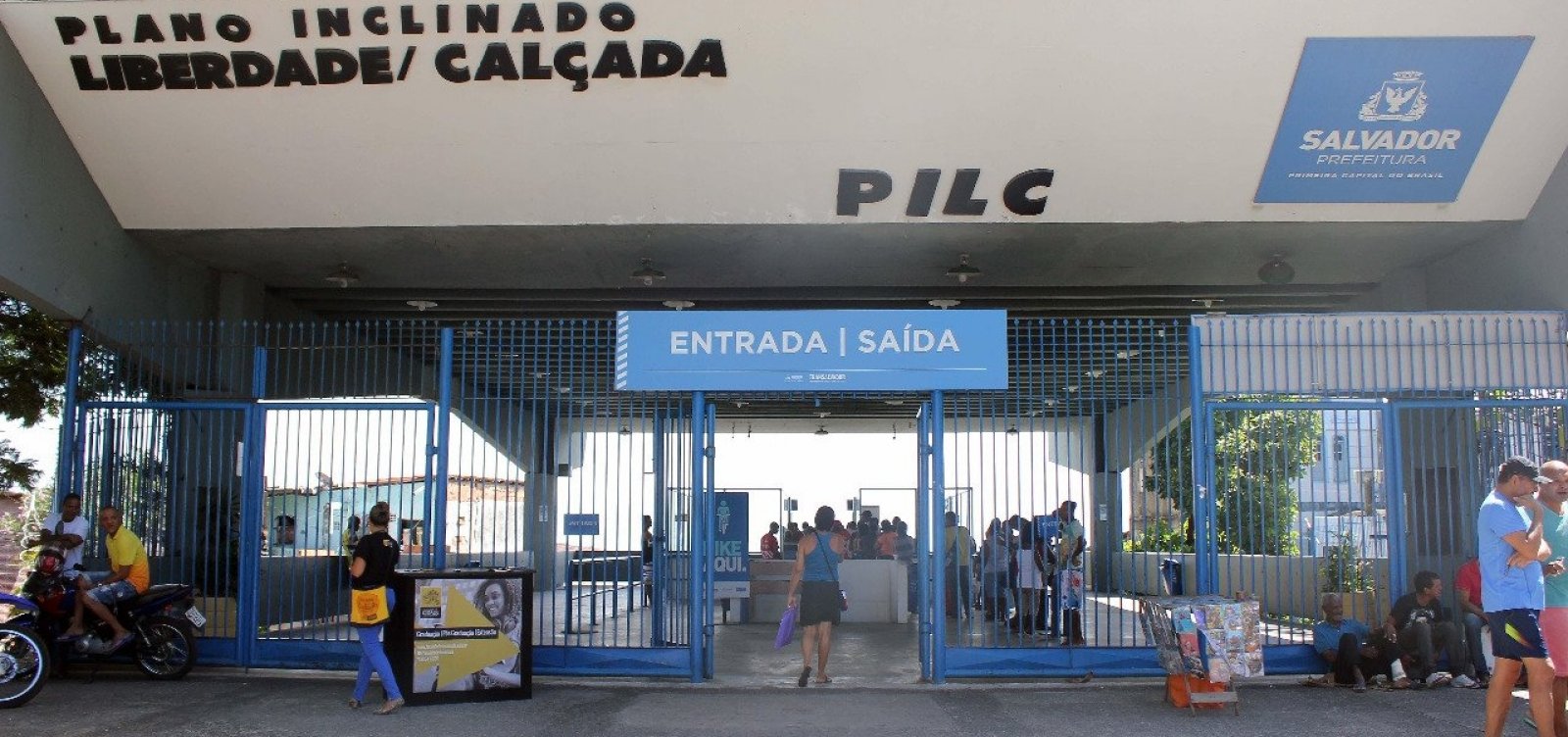 Plano Inclinado Liberdade/Calçada começa a funcionar aos domingos