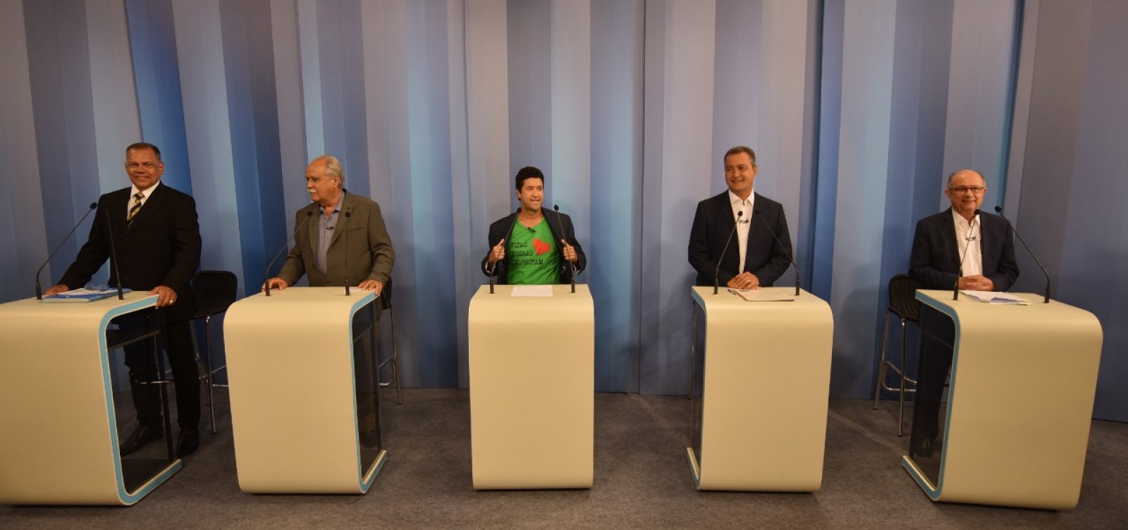 Debate na TV Bahia: 1° bloco é marcado por propaganda de presidenciáveis