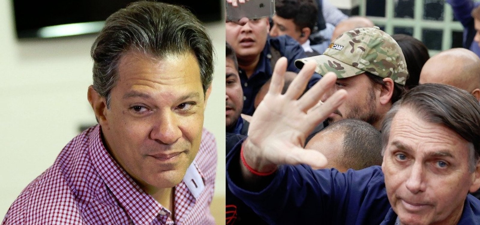 Bolsonaro e Haddad fazem segundo turno, diz Ibope