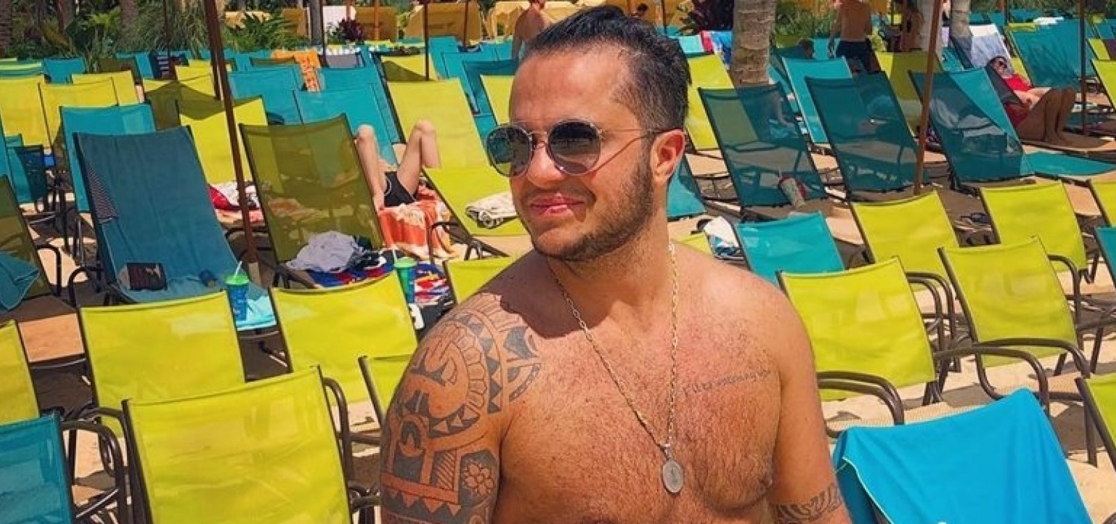Thammy disputa prêmio de homem mais sexy e brinca: ‘Estão doidos’