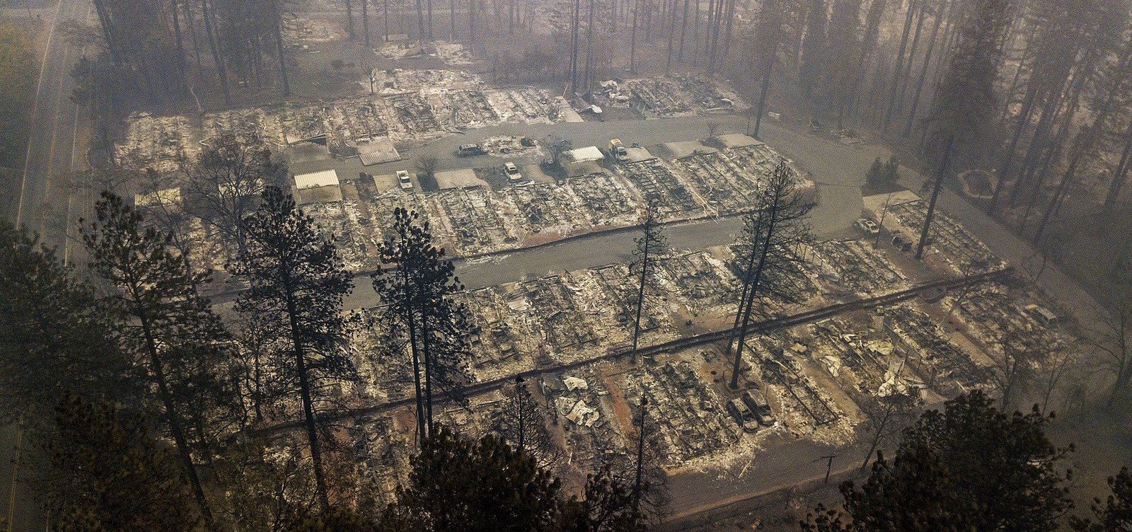 Sobe para 78 o número de mortos em incêndios na Califórnia