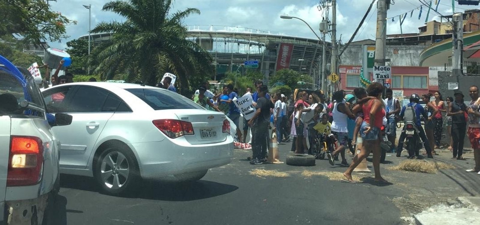 Manifestações de estudantes complicam trânsito em Salvador