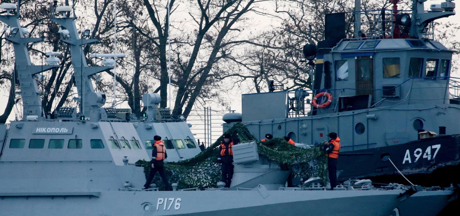 EUA e Otan condenam Rússia e pedem que navios ucranianos sejam libertados