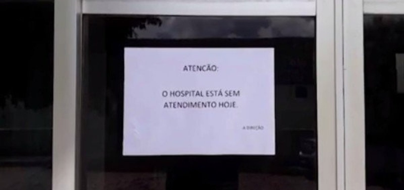 Funcionários do único hospital de Itanhém paralisam as atividades