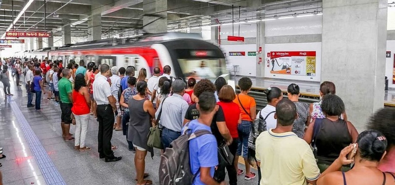 Metrô de Salvador terá dois novos trens e intervalo entre viagens reduzido