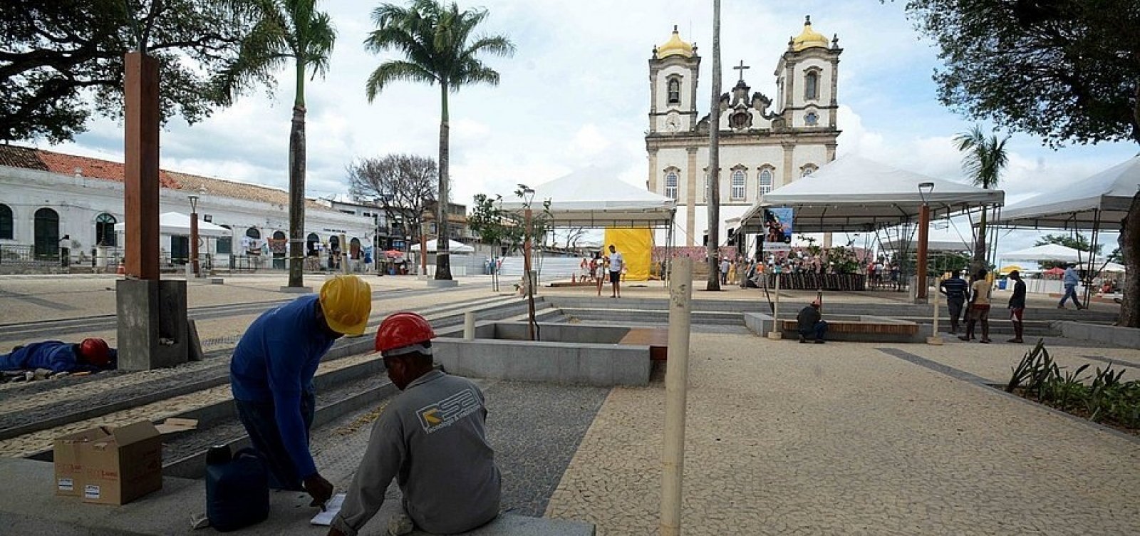 Obras na Colina Sagrada serão entregues antes da Lavagem do Bonfim