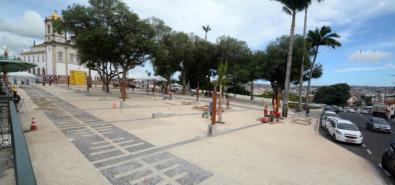 Obras na Colina Sagrada, no Bonfim, são entregues hoje 