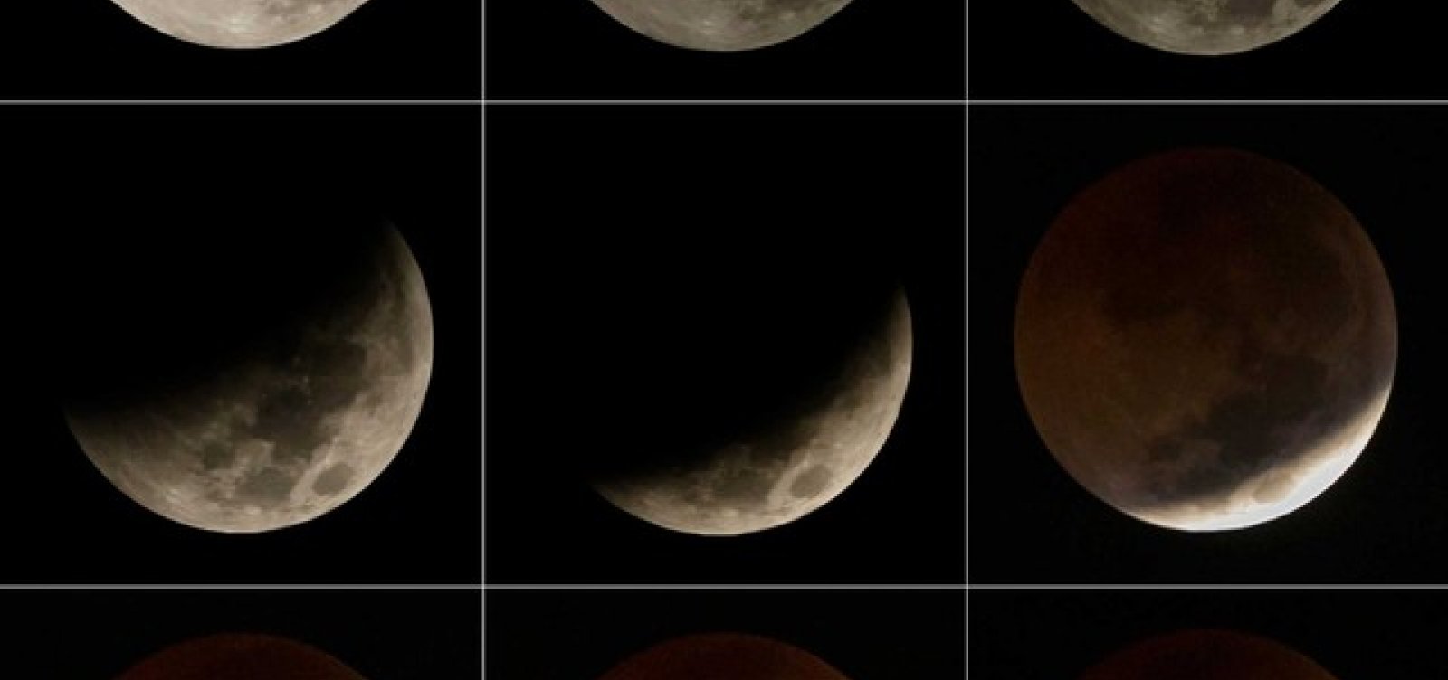 Eclipse com 'superlua' será visível em todo o Brasil