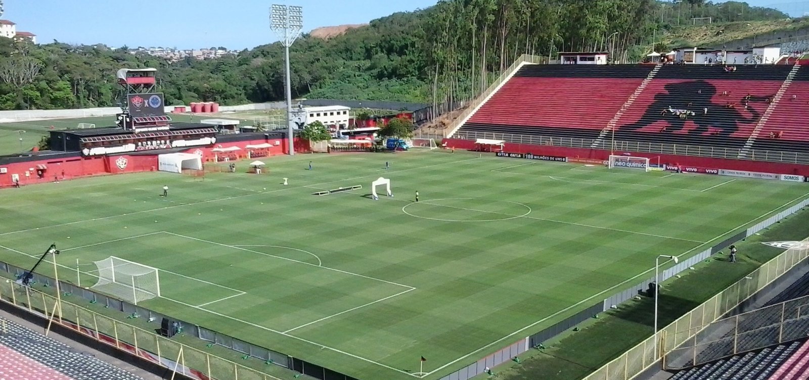 Seleção brasileira vai treinar no Barradão durante a Copa América