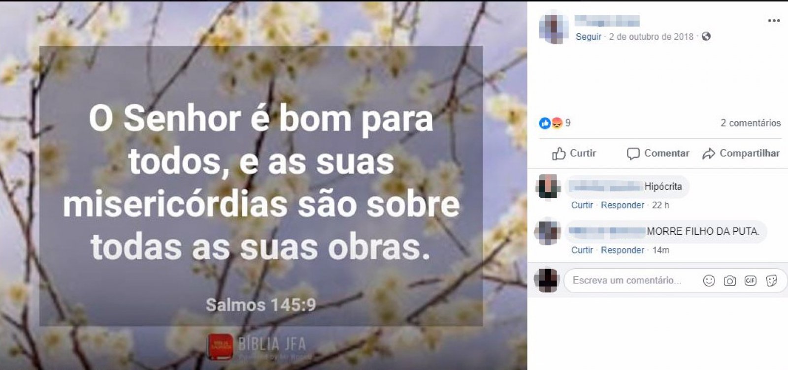 Caso Eva Luana: nas redes sociais, padrasto acusado compartilhava trechos bíblicos 