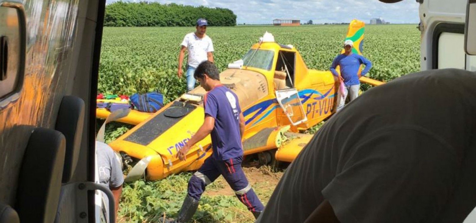 Avião cai na Bahia e piloto não resiste aos ferimentos