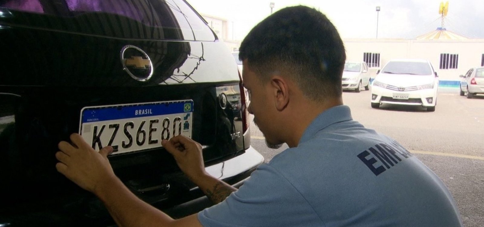 Preço da placa Mercosul na Bahia pode cair
