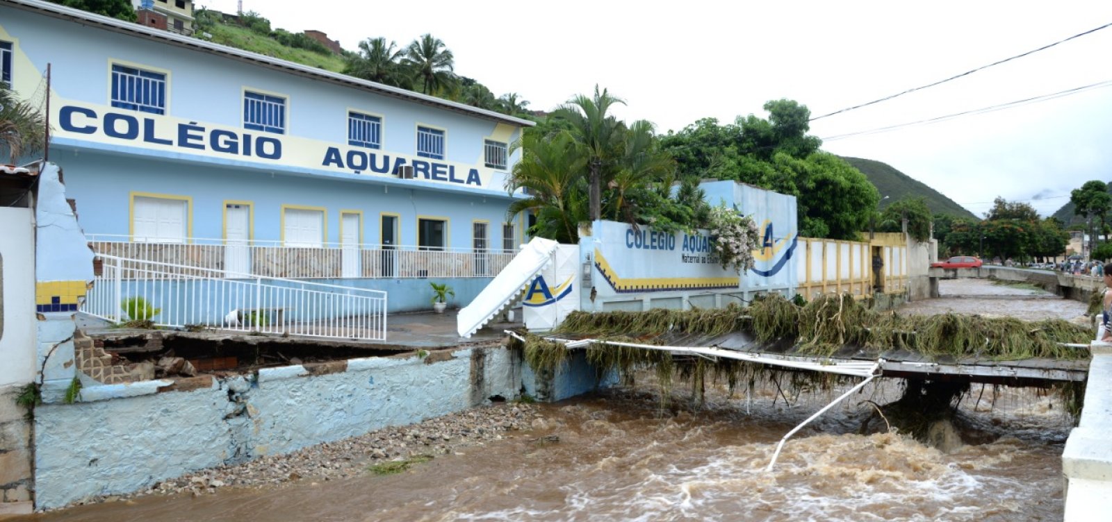 Após chuvas, Jacobina teve queda de duas pontes