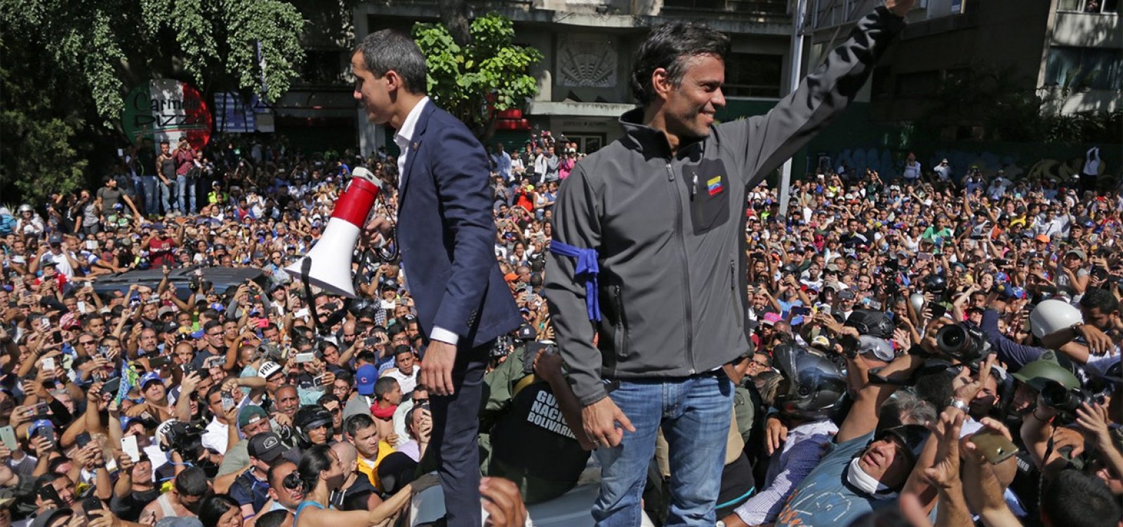 Guaidó convoca novas manifestações contra Maduro