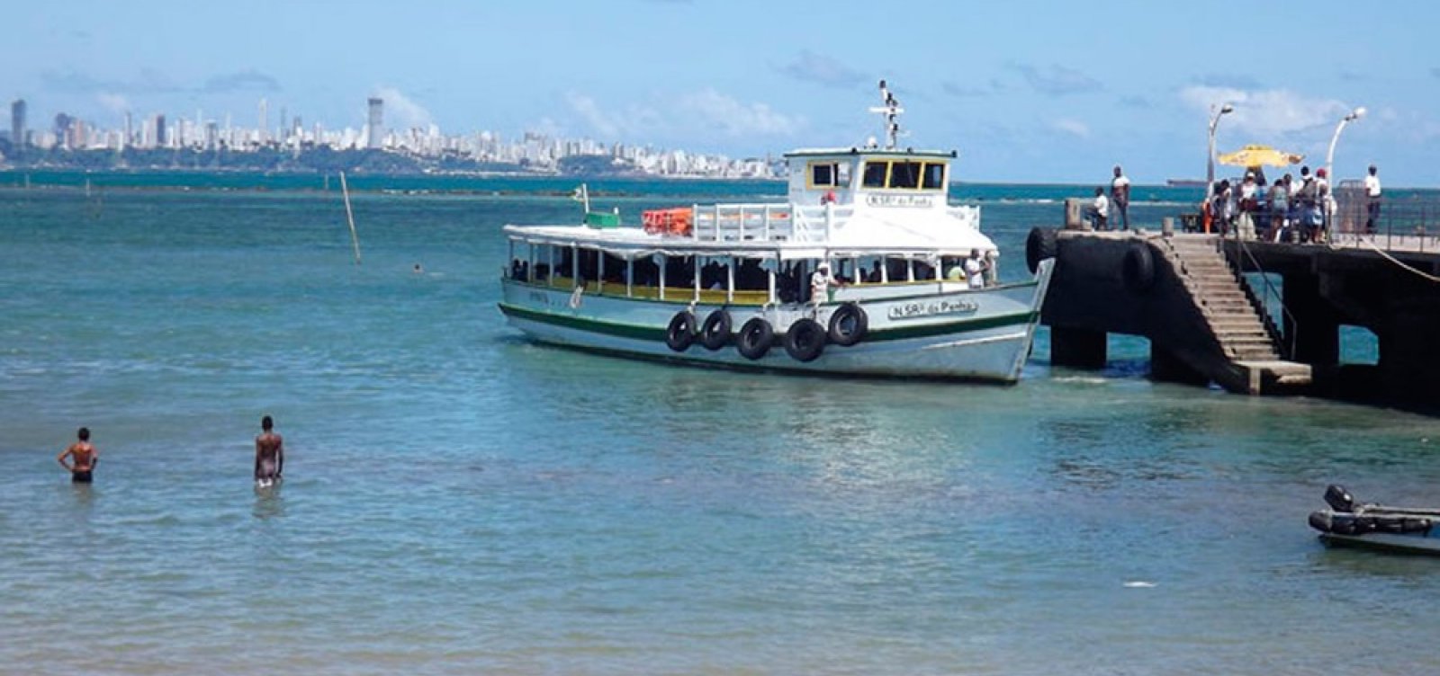 Travessia de Salvador para Mar Grande será encerrada mais cedo nesta quarta em função da maré baixa