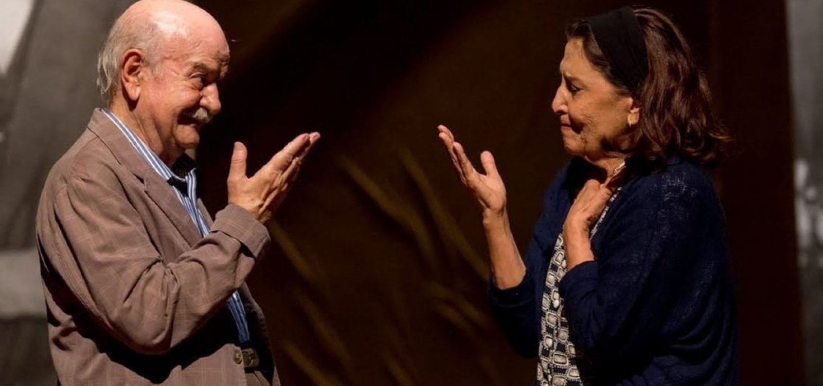 Peça 'Em Família', que celebra 80 anos do ator Harildo Deda, terá apresentação no TCA