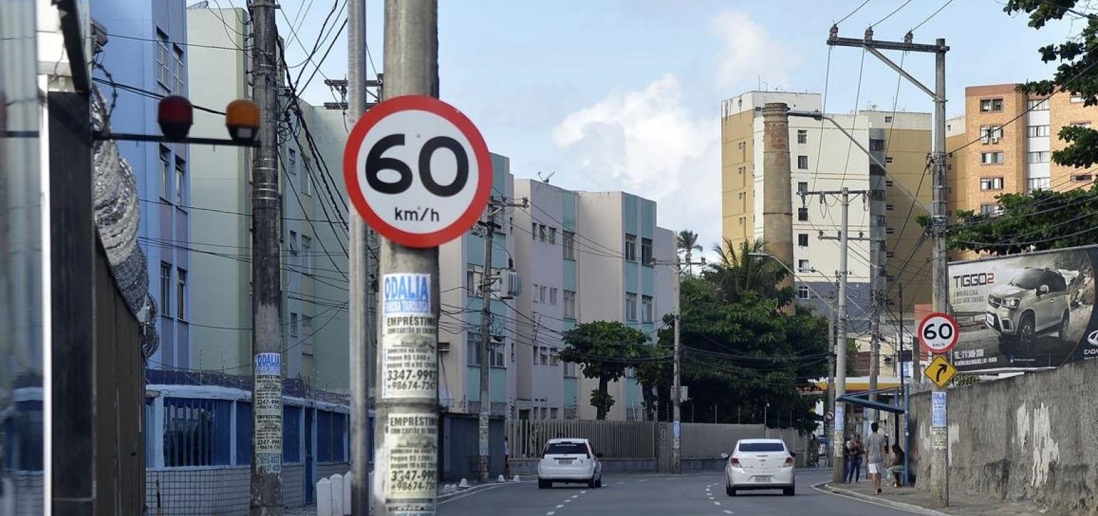 Cai número de multas por excesso de velocidade em Salvador