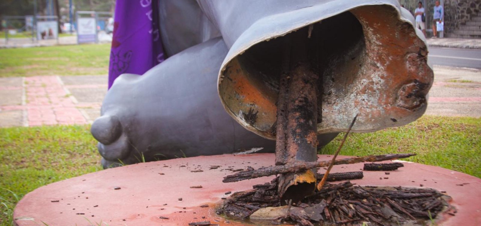 Ventos fortes e oxidação derrubaram 'gordinha de Ondina', diz Fundação Gregório de Mattos
