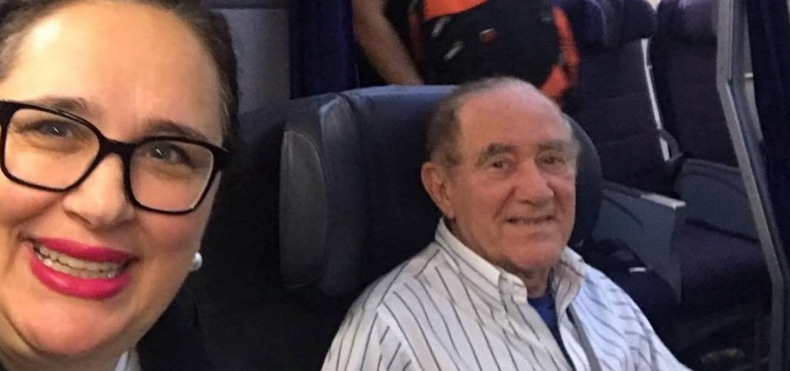 Mulher de Renato Aragão é criticada após comparar aeroporto a rodoviária