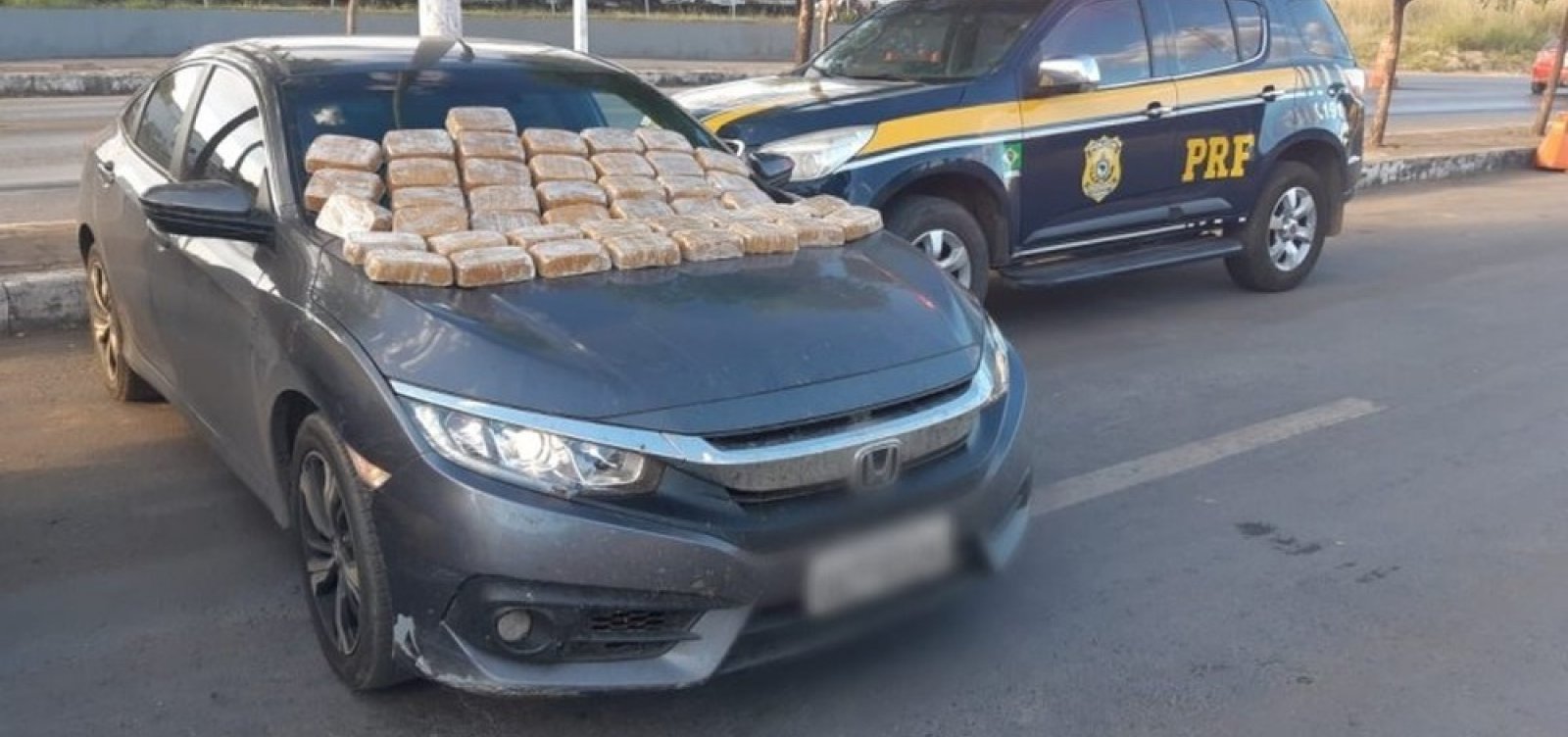 Jovem é preso com 42 kg de crack em porta-malas do carro em Barreiras