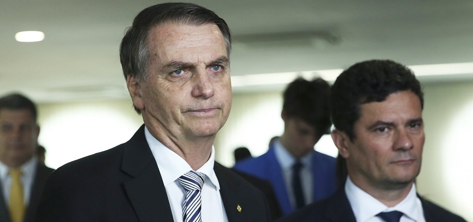 Bolsonaro: 'Confiamos irrestritamente no ministro Moro'