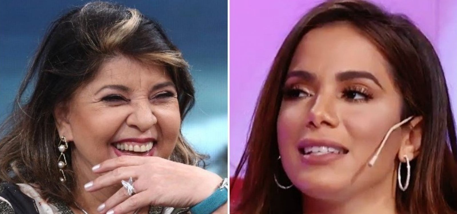 Roberta Miranda parabeniza Anitta por gravidez e funkeira rebate: 'Me erra'