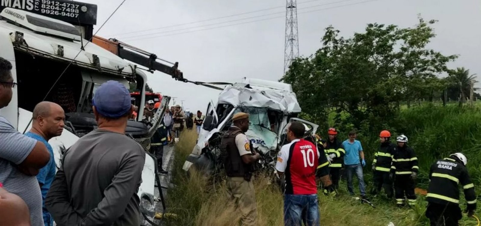 Sobreviventes de acidente que matou 8 na BA-502 não correm risco de morte, diz médico
