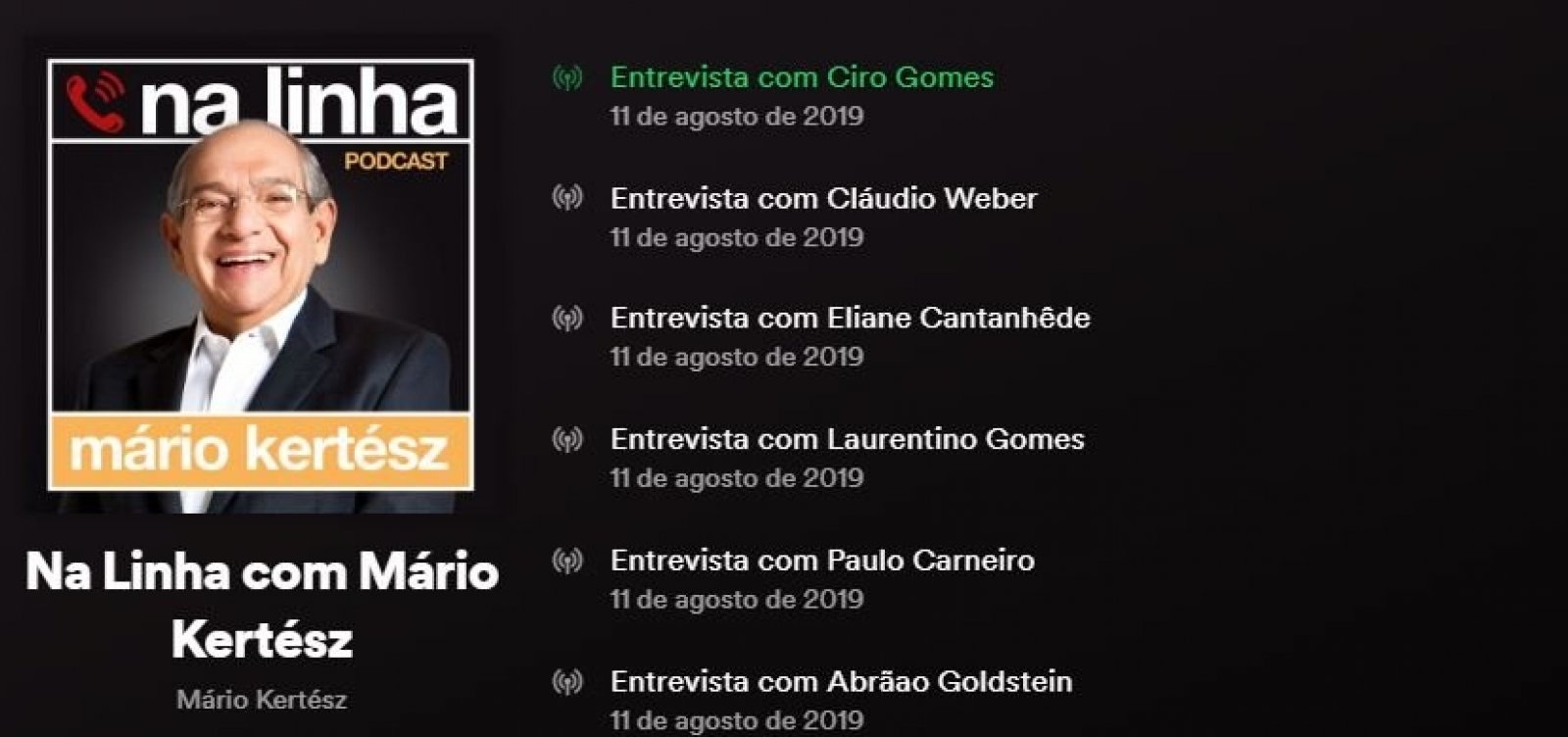 Na Linha com Mário Kertész: ouça as melhores entrevistas da Metrópole