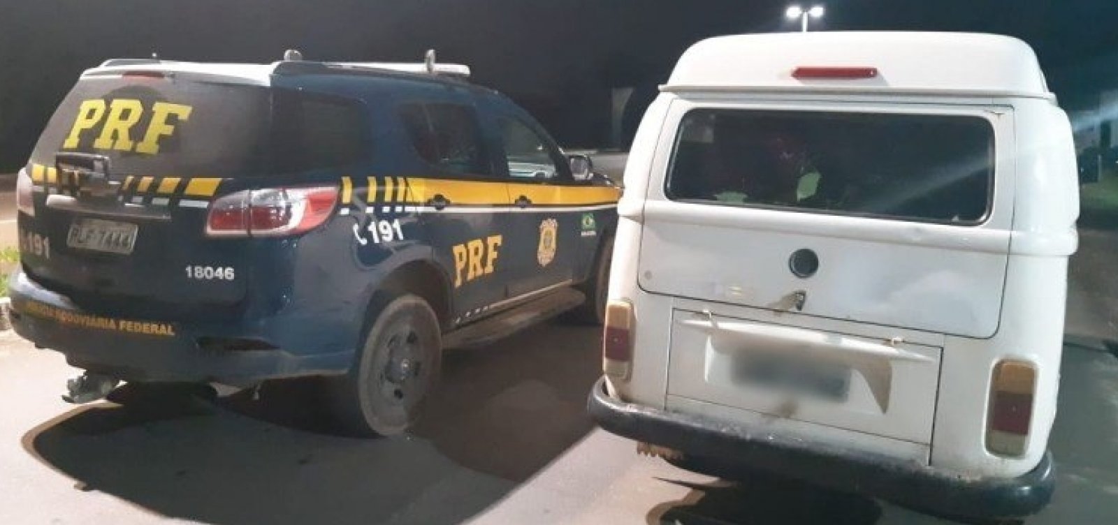 Kombi roubada era usada para transporte escolar no sul do estado