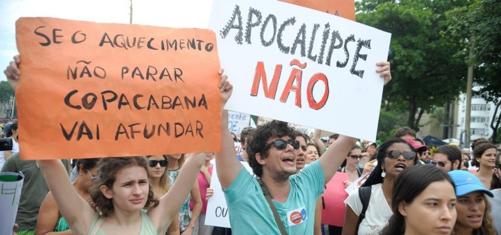 Brasileiros participam de mobilização mundial pelo clima