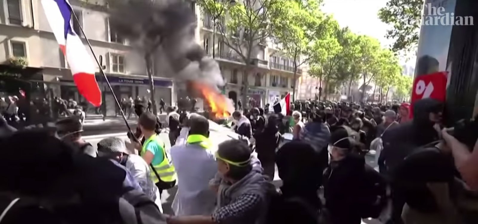 Paris: protesto de ‘coletes amarelos’ tem 163 pessoas presas