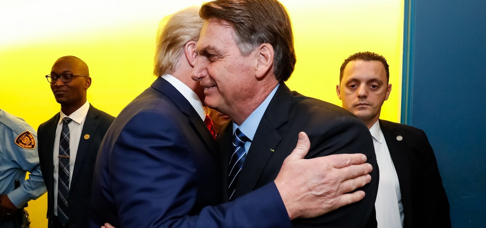 Bolsonaro se declara para Trump na ONU: 'I love you'