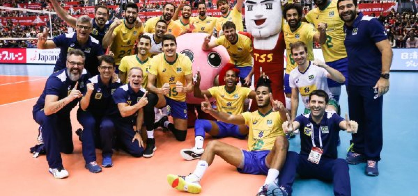 Com uma rodada de antecedência, Brasil vence o Japão e conquista Copa do Mundo de Vôlei