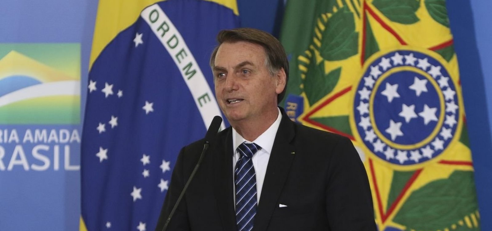 ‘O bem vencerá o mal’, diz Bolsonaro sobre crise no PSL