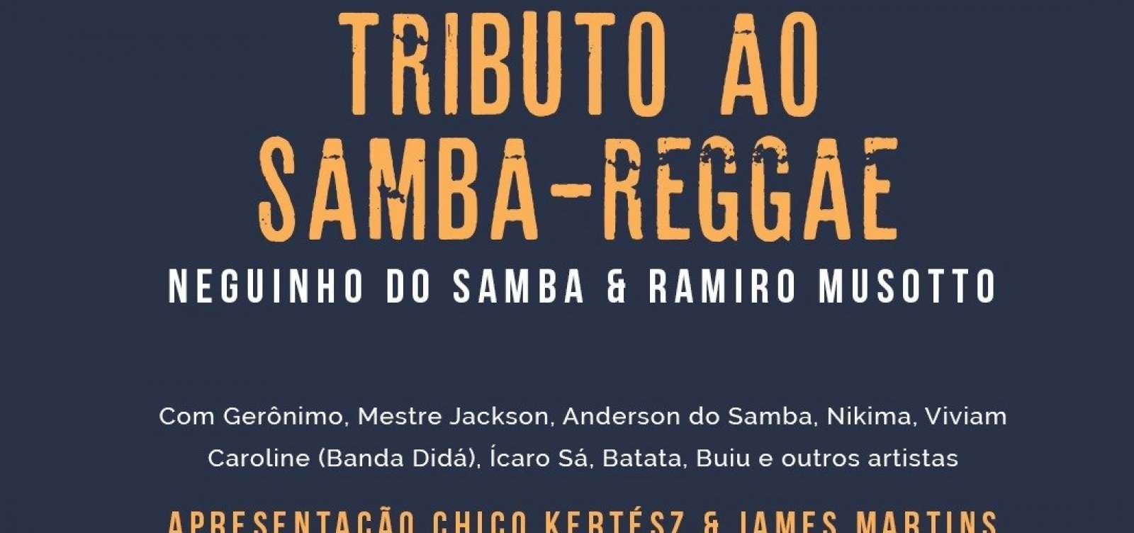 Rádio Metrópole transmite ‘Tributo ao Samba Reggae’ nesta quinta (31)