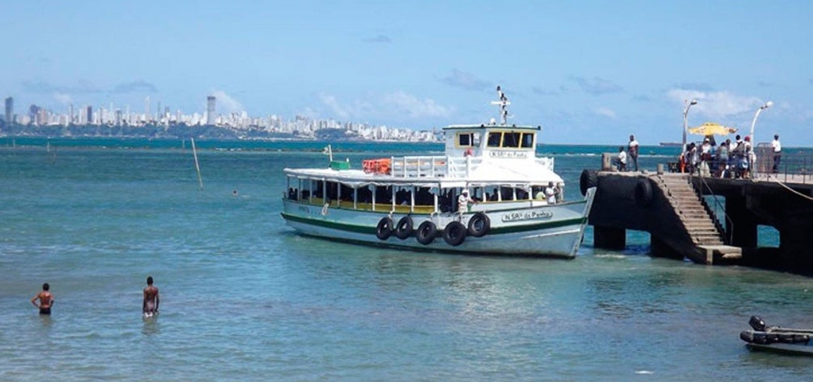 Travessia Salvador-Mar Grande é interrompida por causa de maré baixa