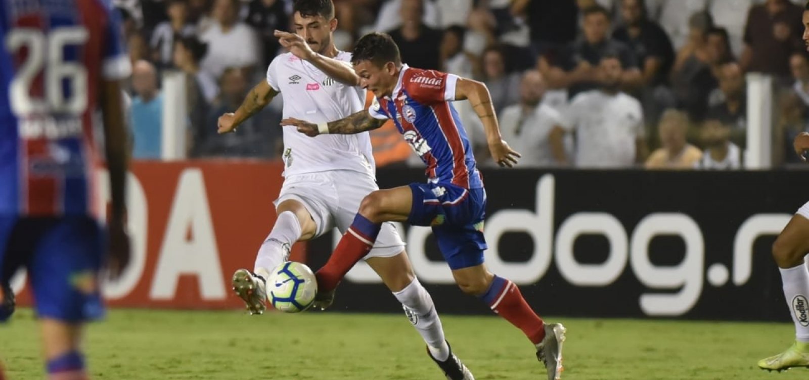 Bahia perde para o Santos e soma terceira derrota consecutiva na Série A