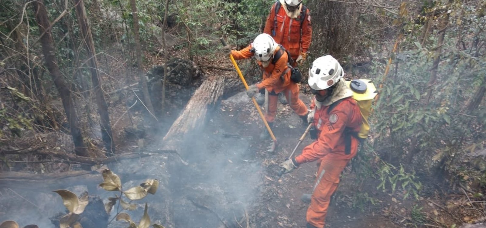 Após sete dias, incêndio na Serra das Almas ainda não foi controlado