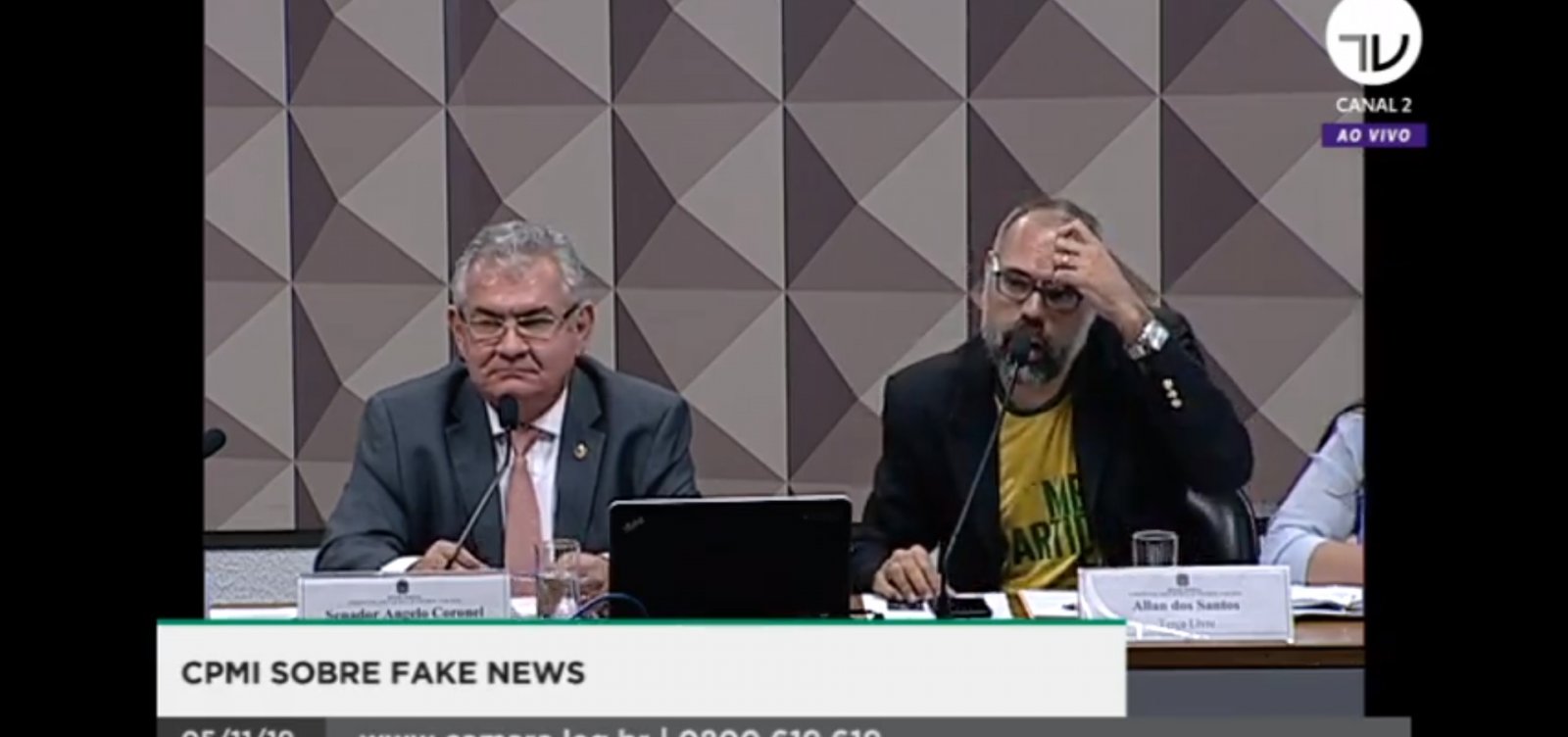 Terra plana e ‘ingrês’ movimentam CPMI das fake news; veja