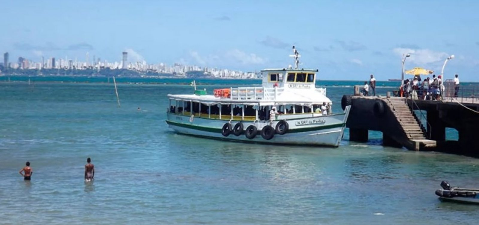Travessia Salvador-Mar Grande é encerrada mais cedo devido à maré baixa